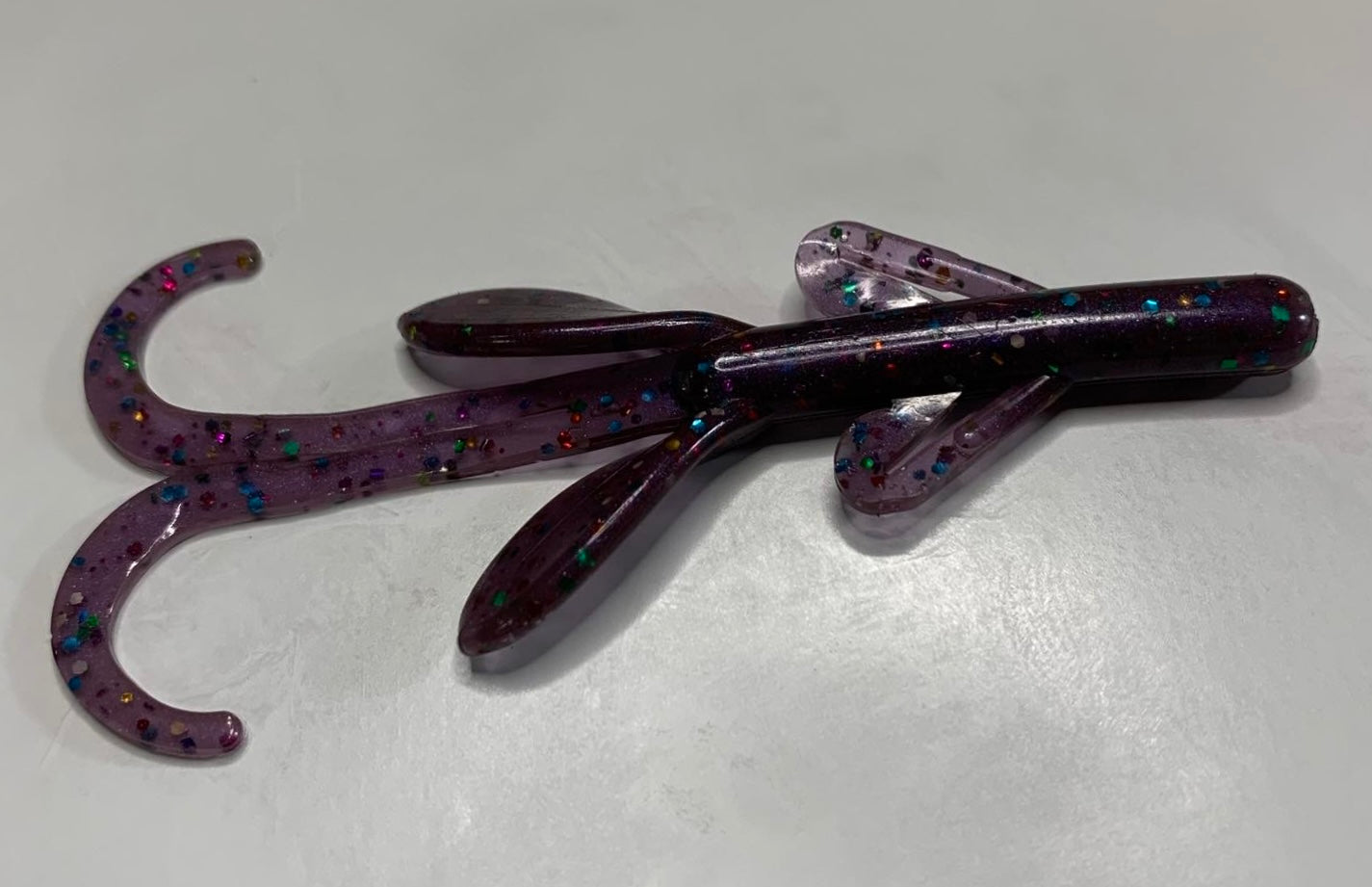 Okie Hawg Dark Purple/Peacock 3 inch