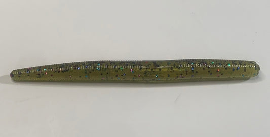 Okie 4" worm Grean Trout